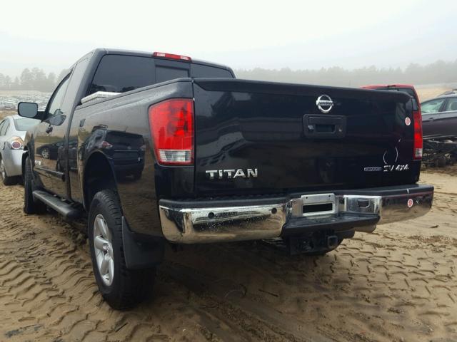 1N6BA0CC0EN500081 - 2014 NISSAN TITAN S BLACK photo 3