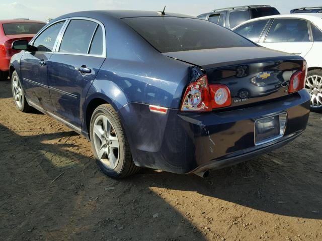 1G1ZH57BX8F167309 - 2008 CHEVROLET MALIBU 1LT BLACK photo 3