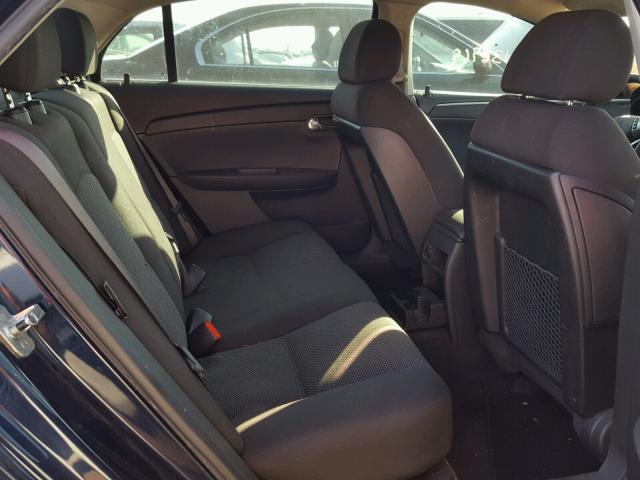 1G1ZH57BX8F167309 - 2008 CHEVROLET MALIBU 1LT BLACK photo 6