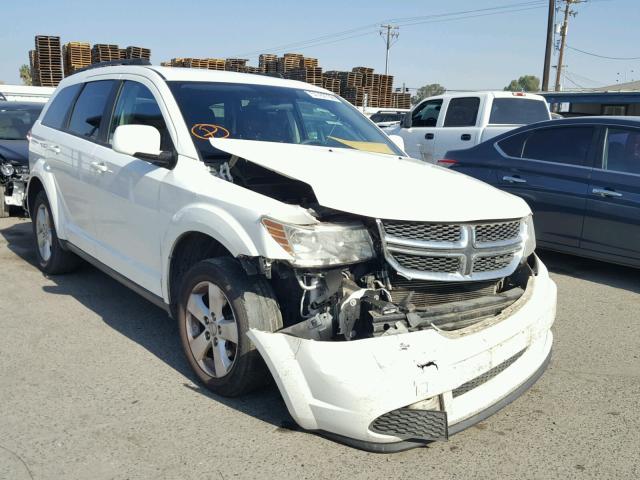 3D4PG1FG0BT514167 - 2011 DODGE JOURNEY MA WHITE photo 1