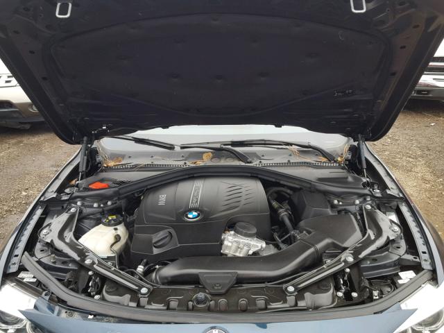 WBA3T7C50F5A36822 - 2015 BMW 435 XI BLUE photo 7