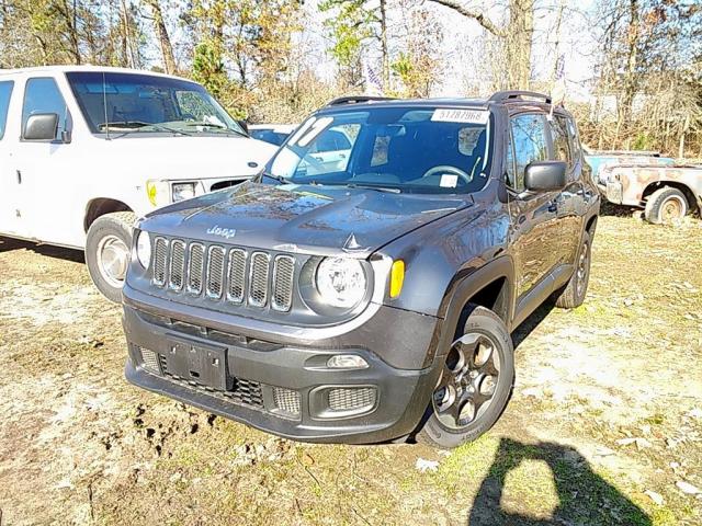 ZACCJBAB5HPE92794 - 2017 JEEP RENEGADE S GRAY photo 2