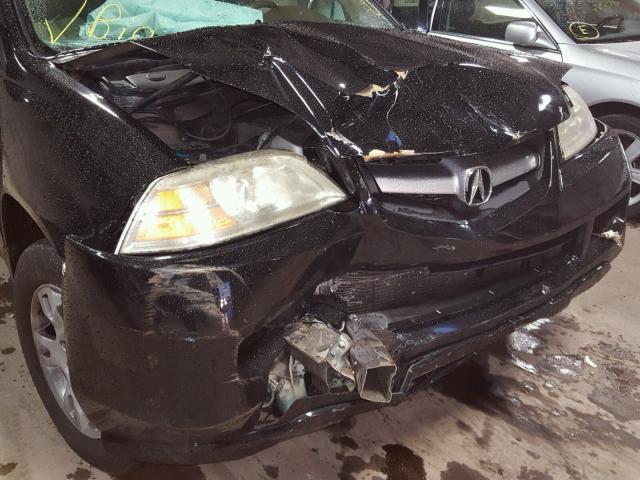 2HNYD18914H546284 - 2004 ACURA MDX TOURIN BLACK photo 9