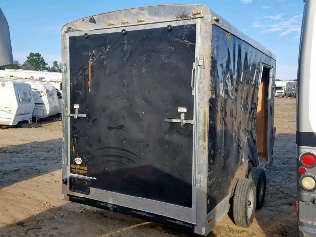 5NHUTW425FB625821 - 2015 CARGO TRAILER BLACK photo 4