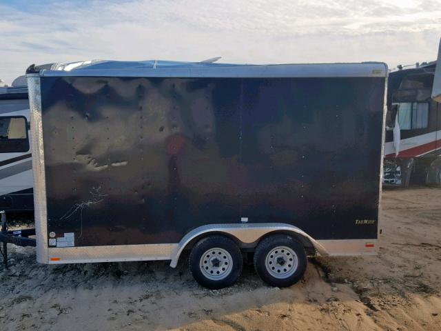 5NHUTW425FB625821 - 2015 CARGO TRAILER BLACK photo 9