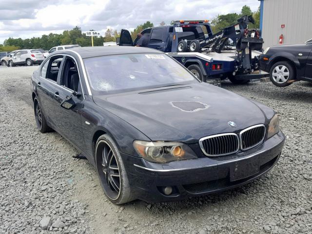 WBAHN83547DT72337 - 2007 BMW 750 BLACK photo 1