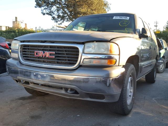 3GKEC16T61G287513 - 2001 GMC YUKON XL C GRAY photo 2