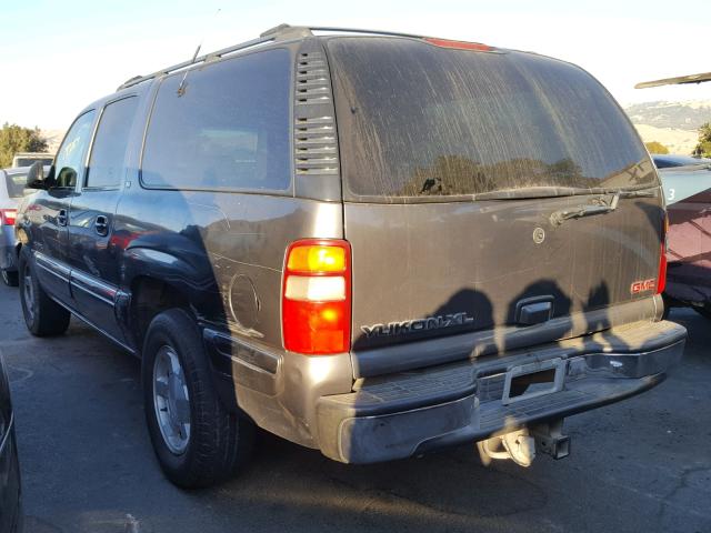 3GKEC16T61G287513 - 2001 GMC YUKON XL C GRAY photo 3