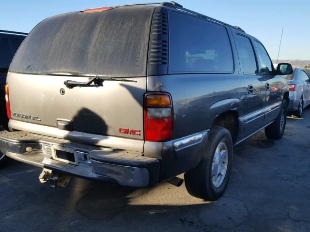 3GKEC16T61G287513 - 2001 GMC YUKON XL C GRAY photo 4