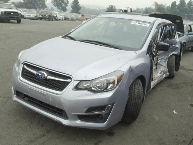 JF1GPAC61F8317365 - 2015 SUBARU IMPREZA PR SILVER photo 2