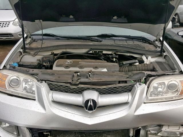 2HNYD18706H541305 - 2006 ACURA MDX TOURIN SILVER photo 7