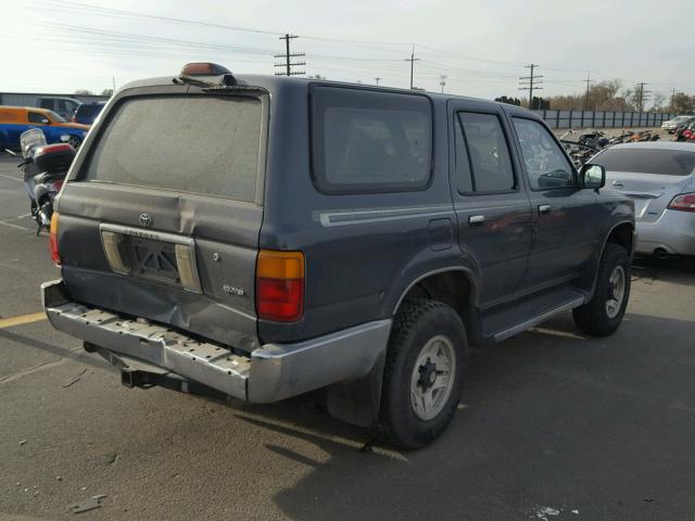 JT3VN29V1S0044890 - 1995 TOYOTA 4RUNNER VN GRAY photo 4