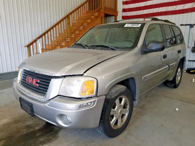 1GKDT13S542129085 - 2004 GMC ENVOY SILVER photo 2