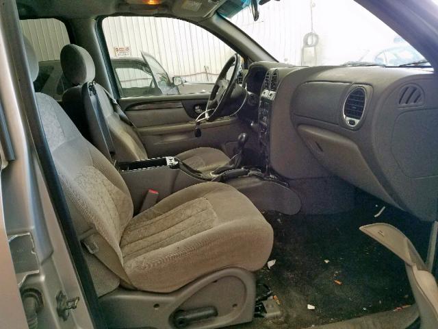 1GKDT13S542129085 - 2004 GMC ENVOY SILVER photo 5