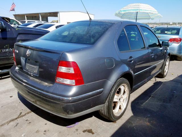 3VWRA69M65M035205 - 2005 VOLKSWAGEN JETTA GL GRAY photo 4