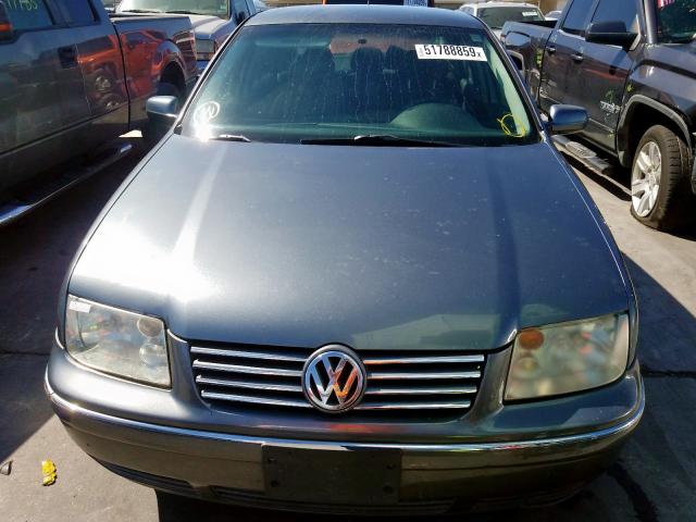 3VWRA69M65M035205 - 2005 VOLKSWAGEN JETTA GL GRAY photo 9