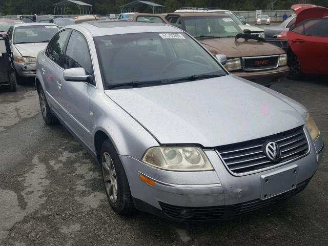 WVWPD63B24P104828 - 2004 VOLKSWAGEN PASSAT GLS SILVER photo 1