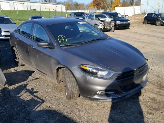 1C3CDFBB4GD712263 - 2016 DODGE DART SXT GRAY photo 1