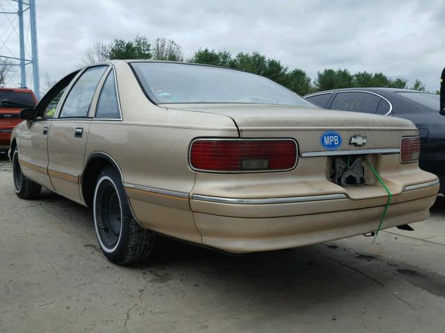 1G1BL52W5RR113538 - 1994 CHEVROLET CAPRICE CL TAN photo 3