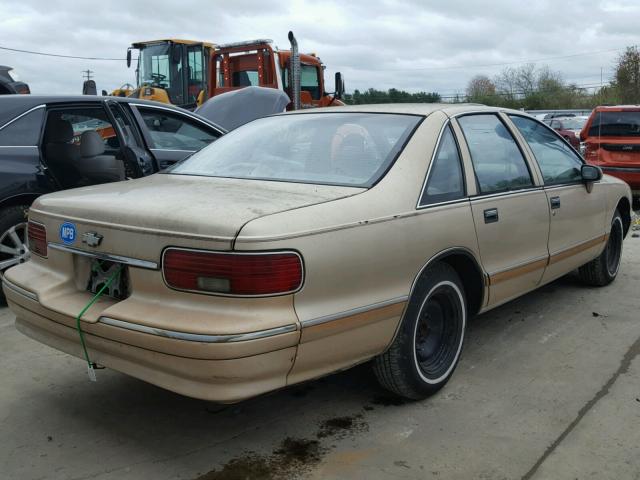 1G1BL52W5RR113538 - 1994 CHEVROLET CAPRICE CL TAN photo 4