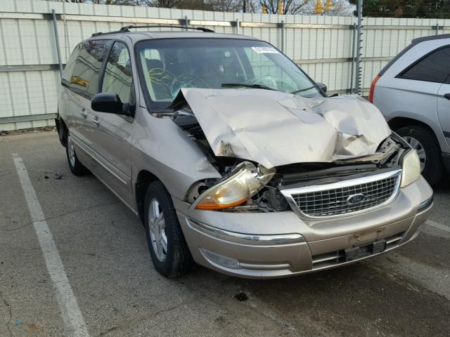 2FMZA52402BA79202 - 2002 FORD WINDSTAR S BEIGE photo 1