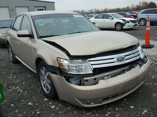 1FAHP24W78G129242 - 2008 FORD TAURUS SEL GOLD photo 1