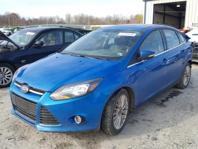 1FADP3J25DL206648 - 2013 FORD FOCUS TITA BLUE photo 2