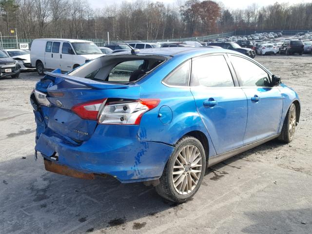 1FADP3J25DL206648 - 2013 FORD FOCUS TITA BLUE photo 4