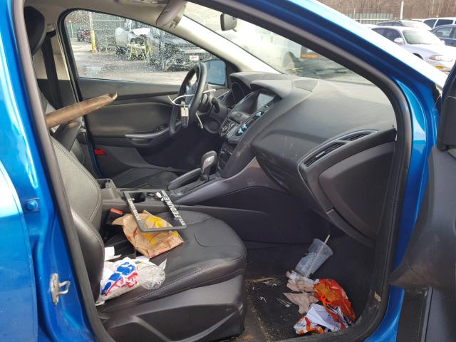 1FADP3J25DL206648 - 2013 FORD FOCUS TITA BLUE photo 5