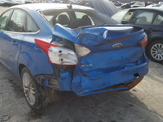 1FADP3J25DL206648 - 2013 FORD FOCUS TITA BLUE photo 9