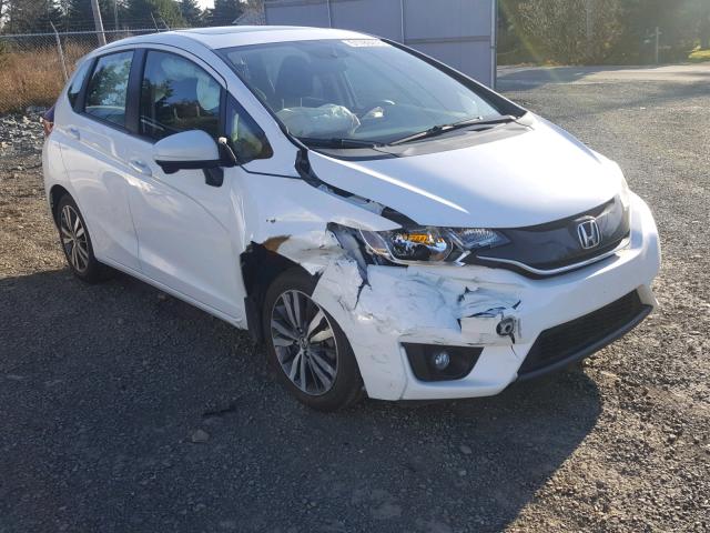 3HGGK5G73GM103575 - 2016 HONDA FIT EX WHITE photo 1