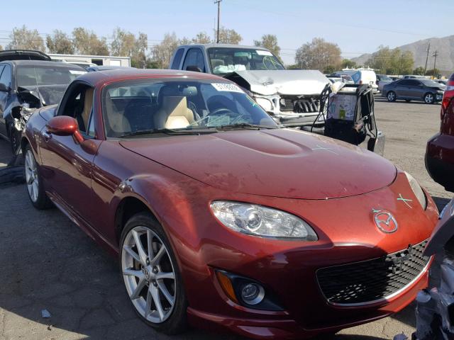 JM1NC2FF5A0207618 - 2010 MAZDA MX-5 MIATA MAROON photo 1