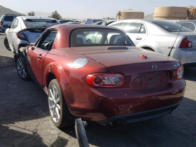 JM1NC2FF5A0207618 - 2010 MAZDA MX-5 MIATA MAROON photo 3