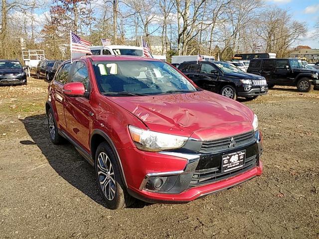 JA4AP3AU0HZ020236 - 2017 MITSUBISHI OUTLANDER RED photo 1