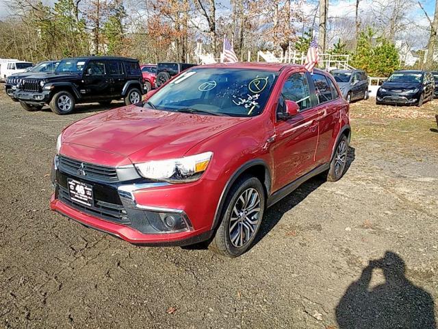 JA4AP3AU0HZ020236 - 2017 MITSUBISHI OUTLANDER RED photo 2