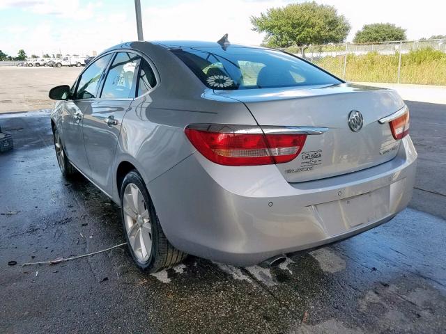 1G4PR5SK8E4237542 - 2014 BUICK VERANO CON SILVER photo 3