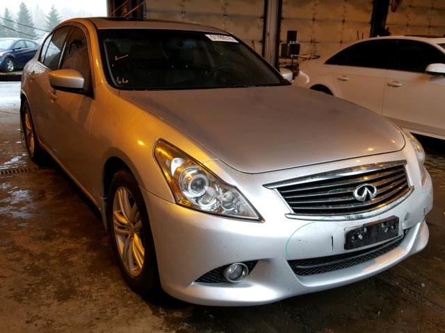 JN1CV6AP9BM305153 - 2011 INFINITI G37 BASE SILVER photo 1