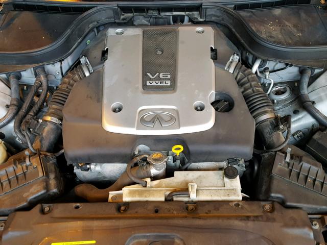 JN1CV6AP9BM305153 - 2011 INFINITI G37 BASE SILVER photo 7