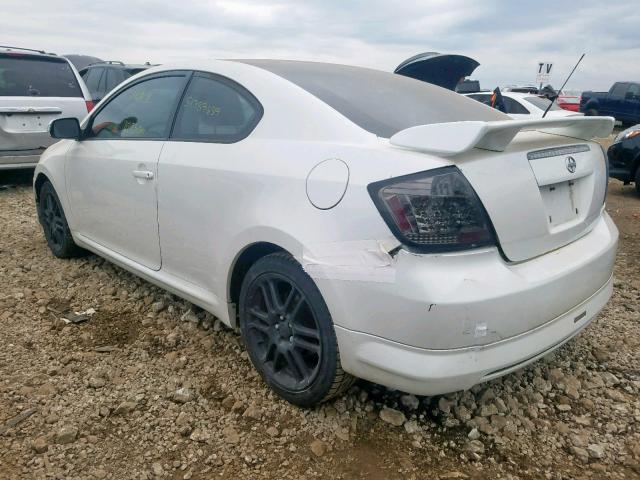JTKDE177070209530 - 2007 TOYOTA SCION TC WHITE photo 3