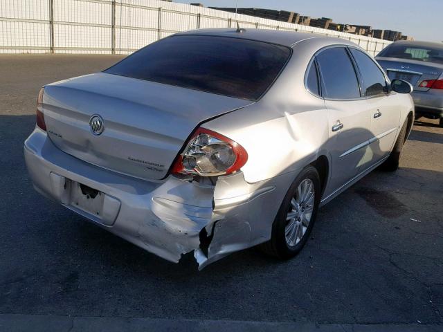 2G4WE587371103949 - 2007 BUICK LACROSSE C SILVER photo 4