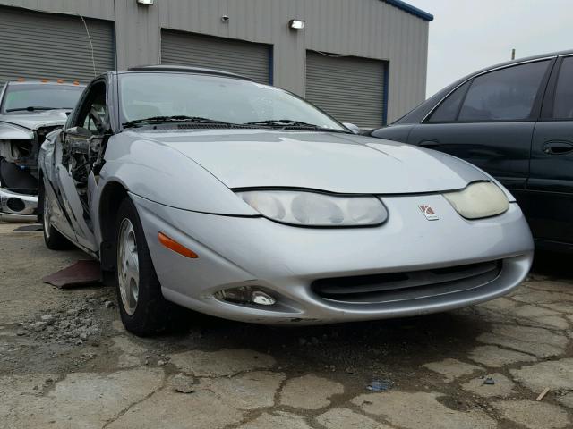 1G8ZY12772Z123710 - 2002 SATURN SC2 SILVER photo 1