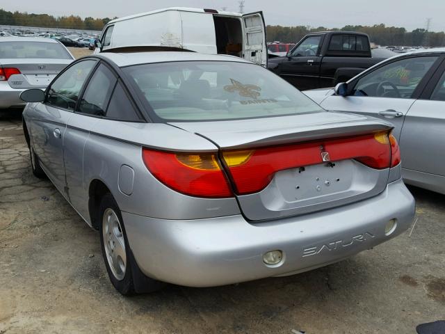 1G8ZY12772Z123710 - 2002 SATURN SC2 SILVER photo 3