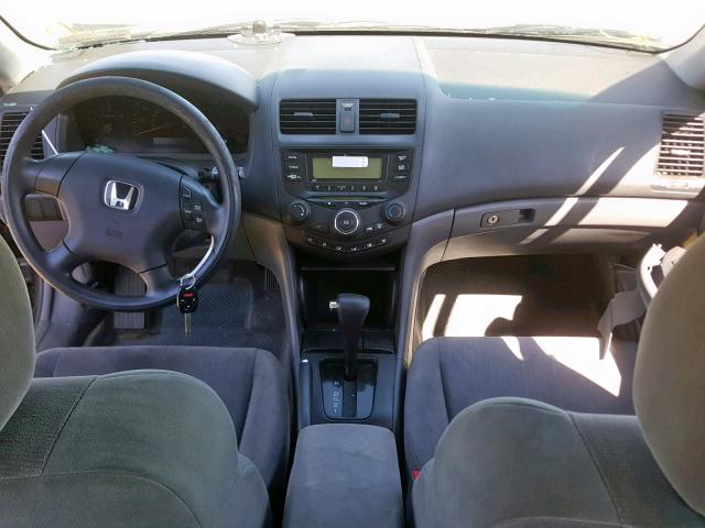 1HGCM56344A106534 - 2004 HONDA ACCORD LX BLUE photo 9