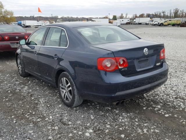 3VWRF71K06M679477 - 2006 VOLKSWAGEN JETTA 2.5 BLUE photo 3