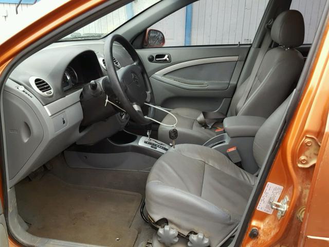 KL5JD66ZX7K646801 - 2007 SUZUKI RENO BASE ORANGE photo 5