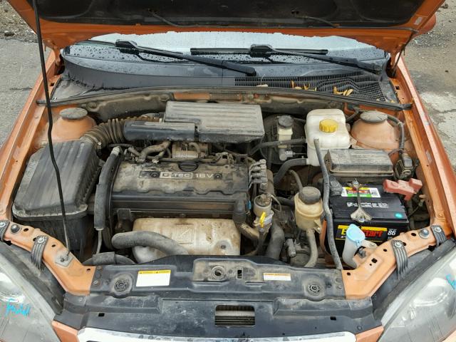 KL5JD66ZX7K646801 - 2007 SUZUKI RENO BASE ORANGE photo 7