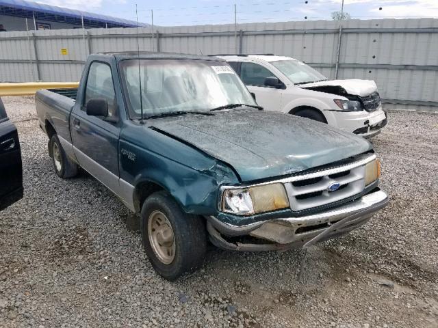1FTCR10A3SPA99019 - 1995 FORD RANGER GREEN photo 1