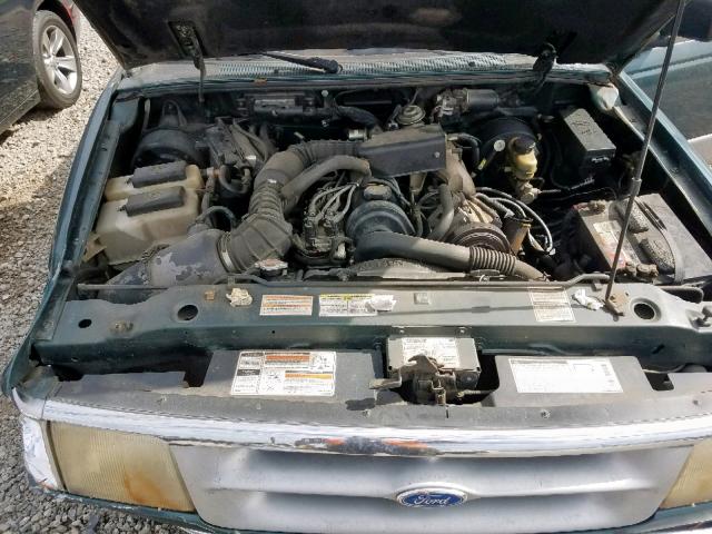 1FTCR10A3SPA99019 - 1995 FORD RANGER GREEN photo 7