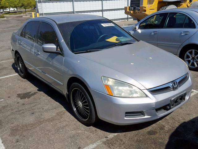 1HGCM56306A168001 - 2006 HONDA ACCORD SE SILVER photo 1