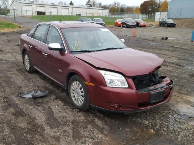 1MEHM40W78G622647 - 2008 MERCURY SABLE LUXU MAROON photo 1